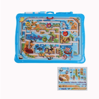 Un buon prezzo. Montessori Magnetic Puzzle Labirinto Giocattoli di apprendimento con penna Ocean Beach Eco EVA Plastic in linea