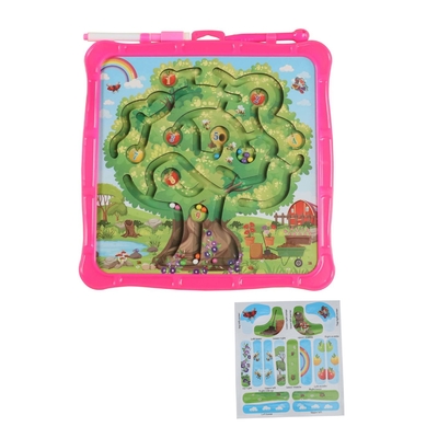 Un buon prezzo. Albero di mele labirinto di colori magnetici puzzle giocattolo da tavolo da disegno in linea