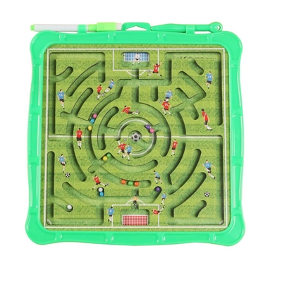 Un buon prezzo. bambini Piccolo Labirinto Magnetico Tavola Puzzle Ball Calcio Campo gioco in linea
