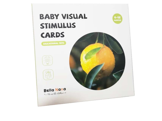 Un buon prezzo. Bambini neonati cuttati Cartoline di stimolazione visiva Animali Piante Cartoline di stimolazione per 6-12 mesi in linea