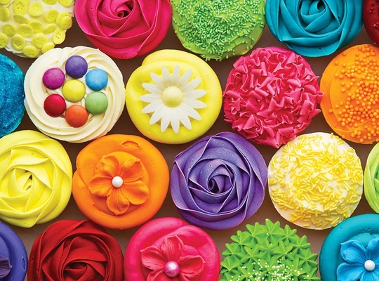 Un buon prezzo. Tagliato Difficili puzzle per adulti 1000 pezzi Cupcakes Cool 27