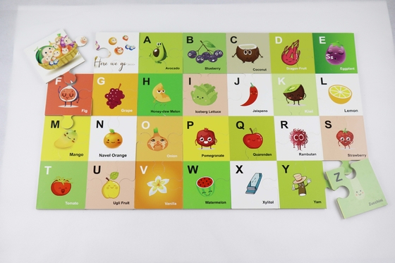 Un buon prezzo. Bambini Pavimento Alfabeto Frutta Puzzle Giochi didattici in linea