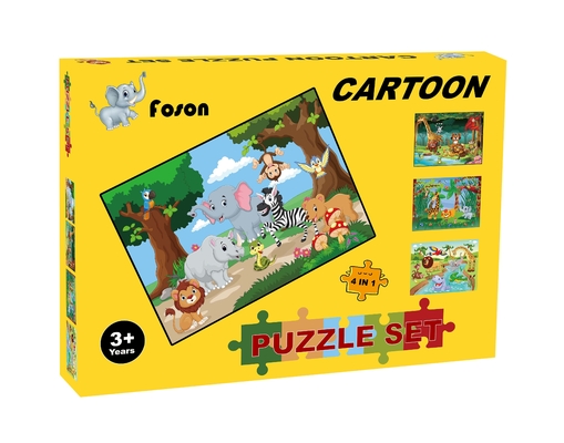 Un buon prezzo. OEM Pre-scuola cartoni animati puzzle set per 6 anni di età di istruzione in linea
