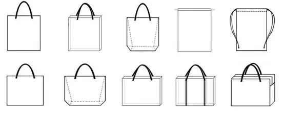 Blank Cotton Canvas Grocery Tote Custom Tote Bag Eco Friendly 3