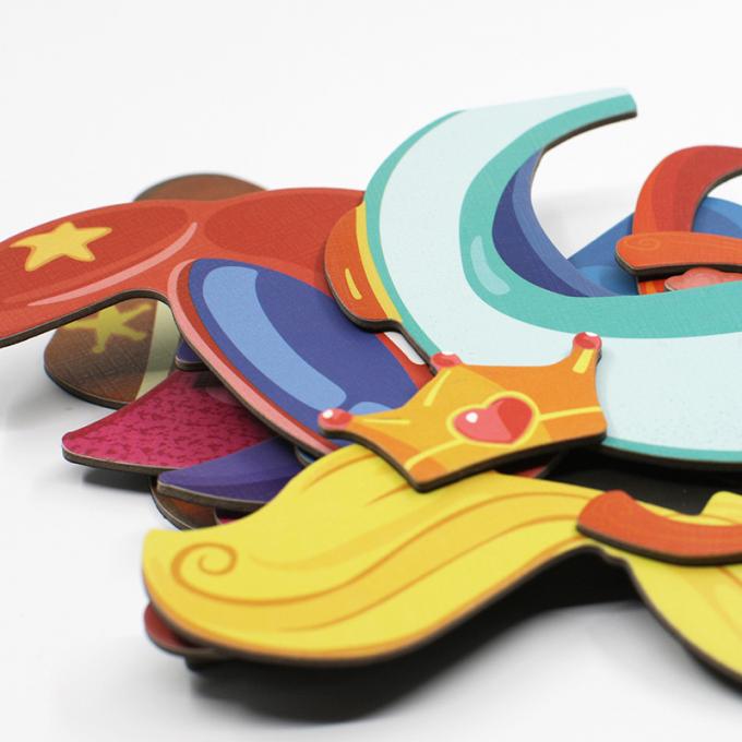 Bambini ECO Magnetic Learning Toys Sticker per l'apprendimento della vita personalizzato 3