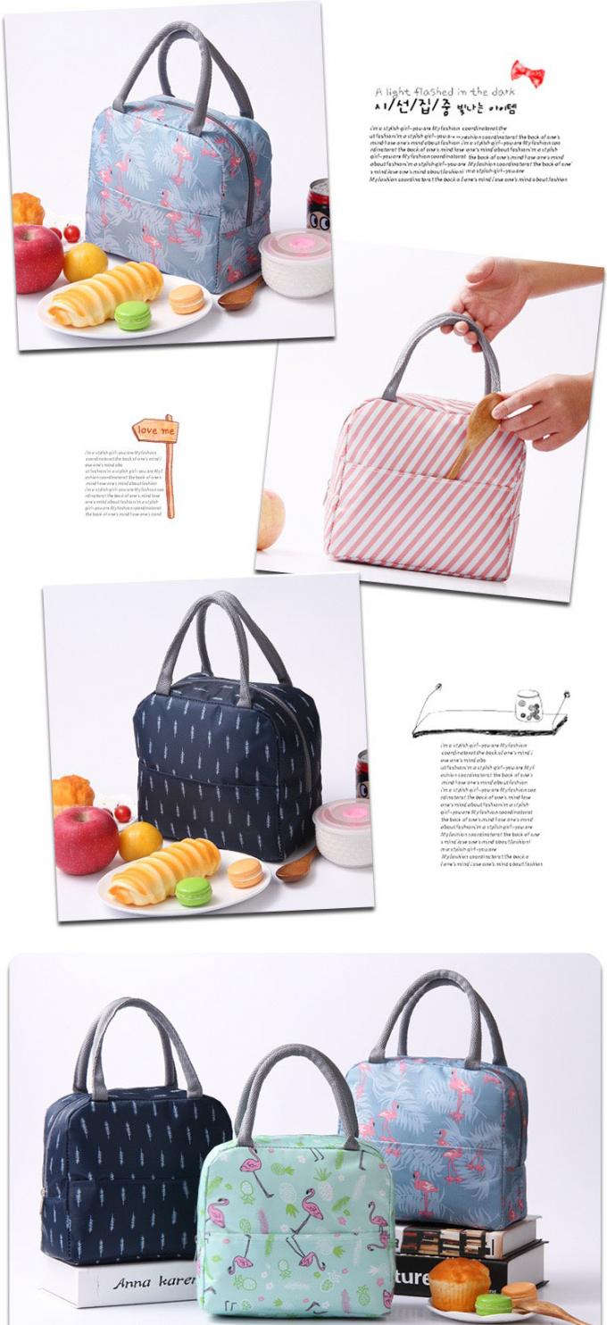 Borsa di calore portatile Bento pranzo Tote Per il cibo Portare 2