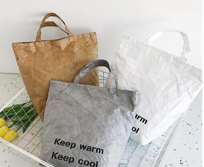 OEM Tyvek Sacchetto per il raffreddamento di carta isolante per pranzo cibo picnic 1