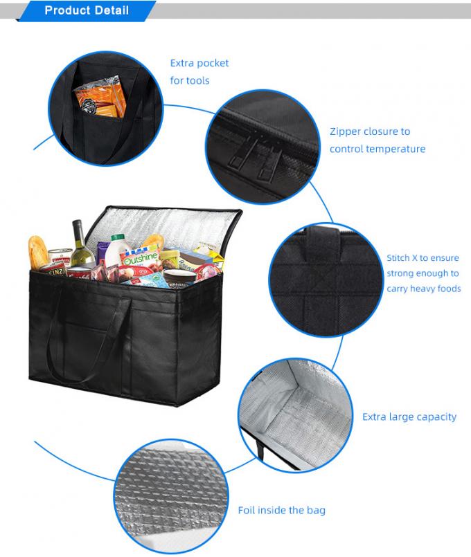 Borsa per il picnic con frigorifero termico isolato 2