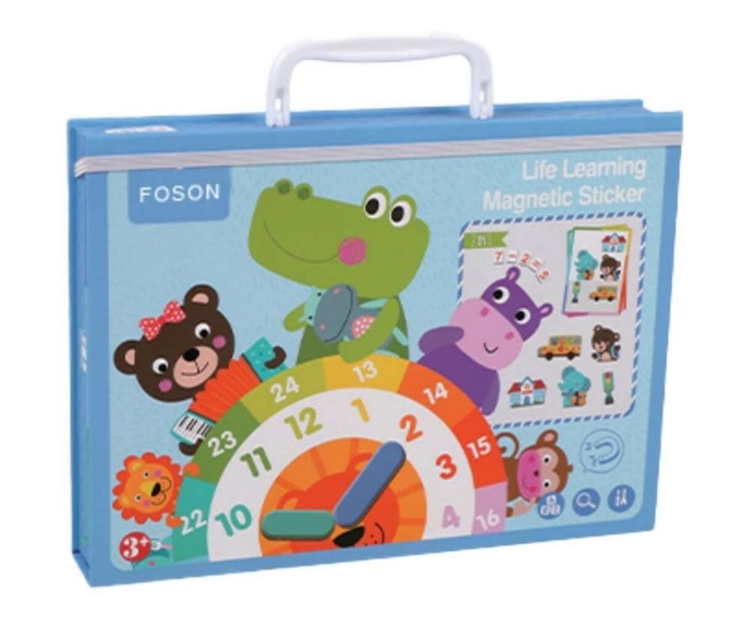 Bambini ECO Magnetic Learning Toys Sticker per l'apprendimento della vita personalizzato 0