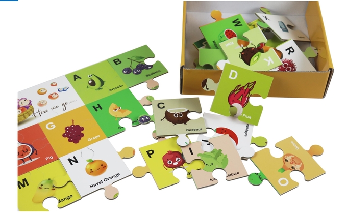 I bambini piano alfabeto frutta puzzle giochi didattici e puzzle per bambini di 5 anni 2